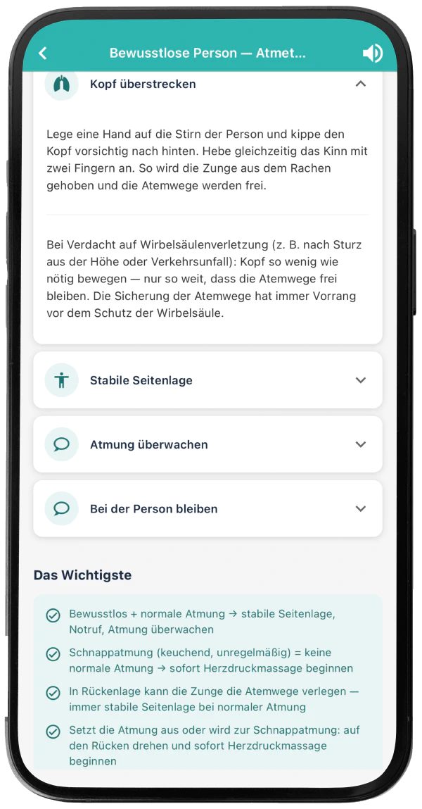 Liste der Anleitungen