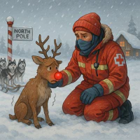 Even a Reindeer Has Feelings